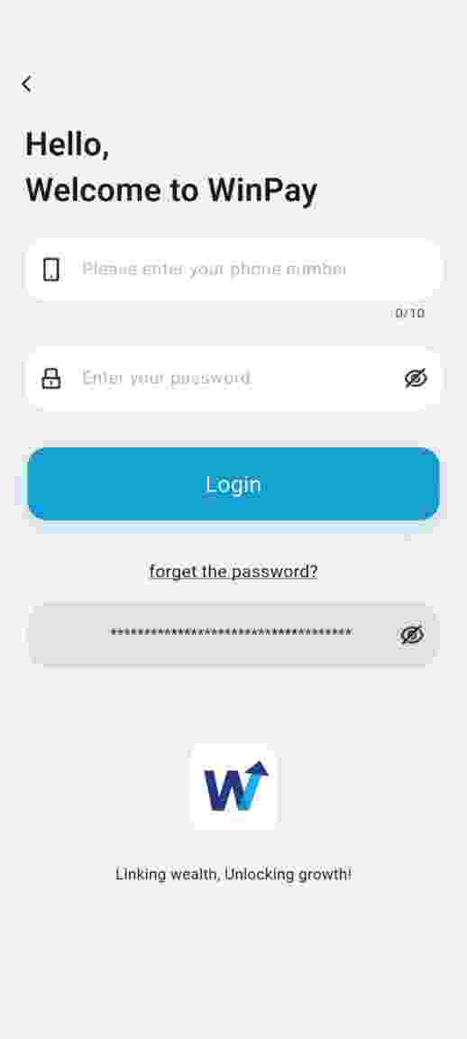 Winpay buy order – Winpay app token purchase and direct UPI payment screen
